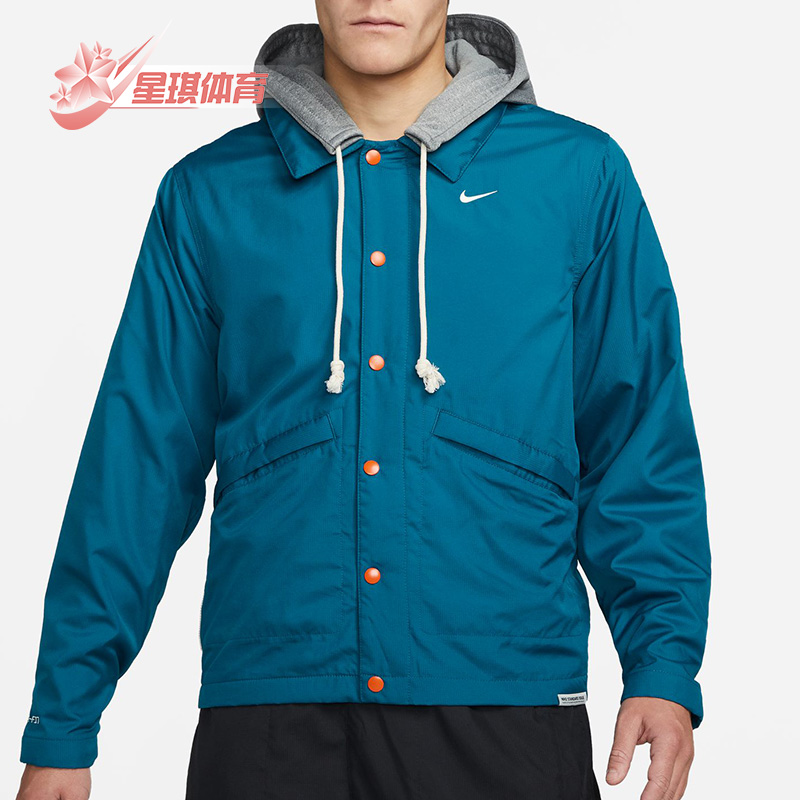 耐克休闲男子潮流连帽防风夹克