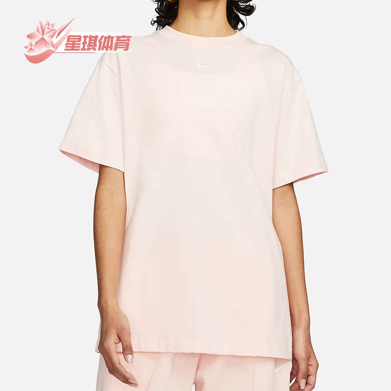 耐克女子宽松运动短袖T恤