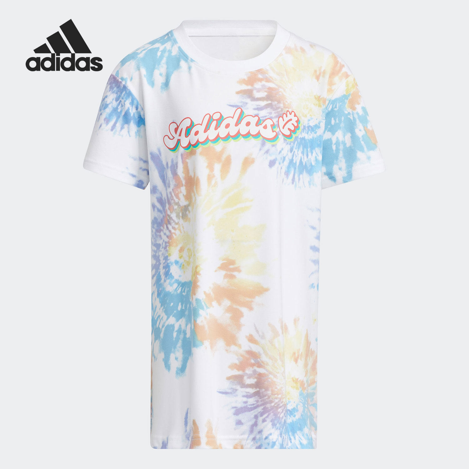 阿迪达斯正品小童运动裙子