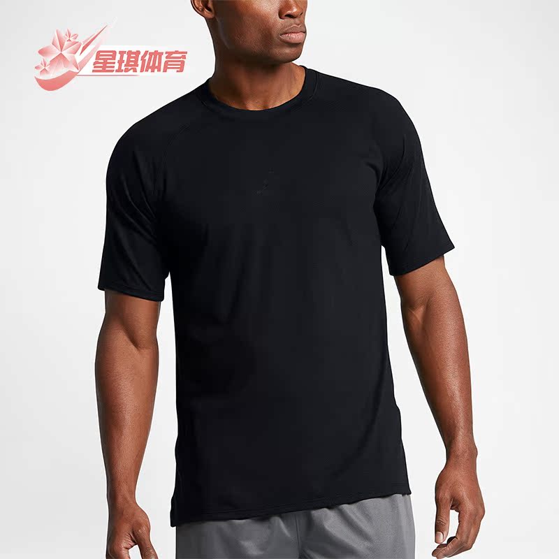 耐克休闲运动男子圆领T恤正品