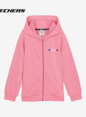 Skechers/斯凯奇正品秋季新款女童休闲外套 L321G072
