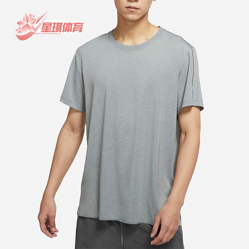 耐克男子透气运动圆领短袖