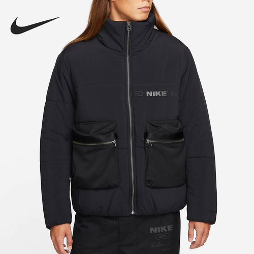 nike/耐克正品2021拉链保暖棉服