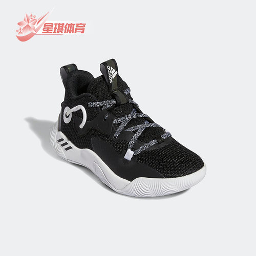 阿迪达斯大童舒适运动篮球鞋