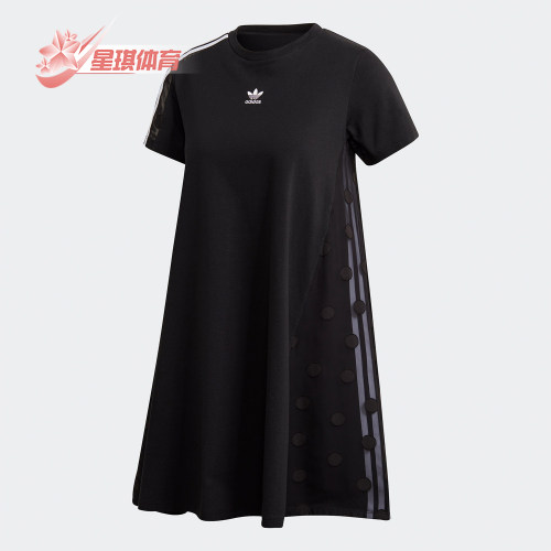 阿迪达斯三叶草女子运动连衣裙