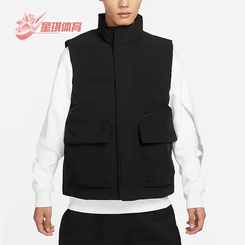 Nike/耐克正品冬季新款男子运动休闲保暖耐磨立领马甲 DQ4305-010