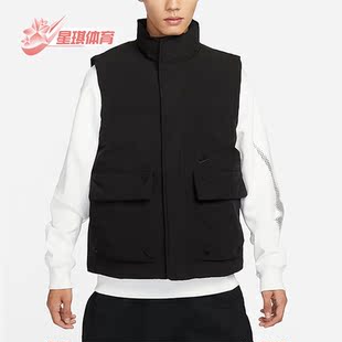 耐克正品 DQ4305 冬季 男子运动休闲保暖耐磨立领马甲 010 新款 Nike