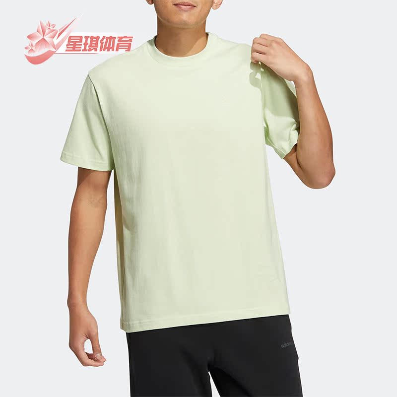 阿迪达斯正品男女运动短袖