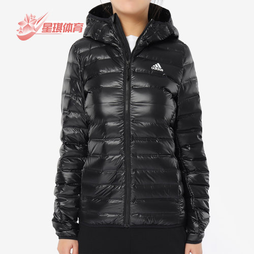 阿迪达斯女子运动休闲轻薄羽绒服