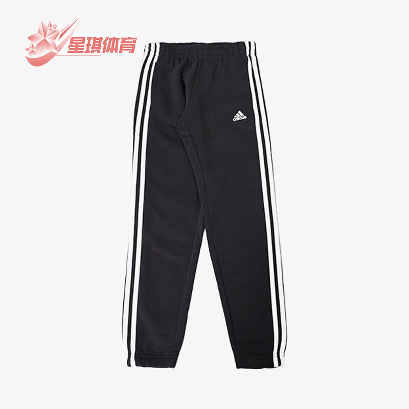 阿迪达斯大童运动休闲简约长裤