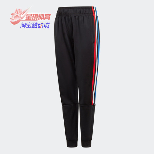 阿迪达斯三叶草大童运动休闲长裤
