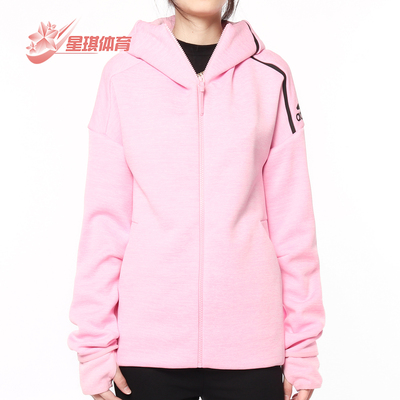 阿迪达斯女子连帽夹克