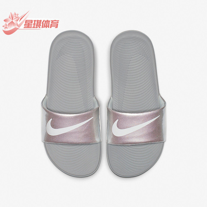 耐克大童透气运动凉拖鞋
