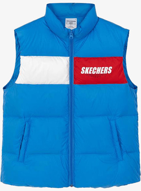 Skechers/斯凯奇正品童装马甲清仓特价L320K153-00EK