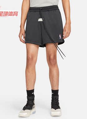 Nike/耐克正品新款男子网眼运动休闲五分系带篮球短裤 CU4690-010