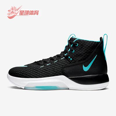 Nike/耐克正品Zoom Rize TB男款高帮缓震运动篮球鞋BQ5467-001