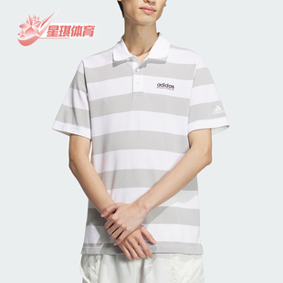 STRIPE 男士 运动休闲短袖 JI9059 Adidas POLO衫 阿迪达斯正品