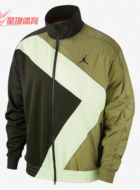 Nike/耐克正品春季休闲男子时尚运动训练宽松夹克外套 CI7916-355