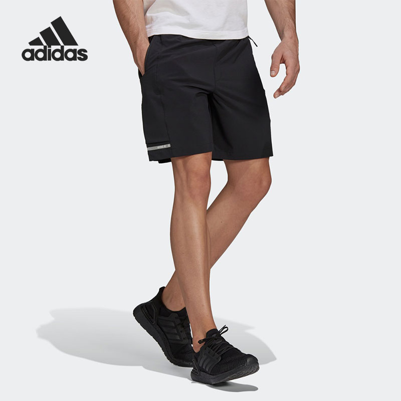 阿迪达斯正品男士运动短裤
