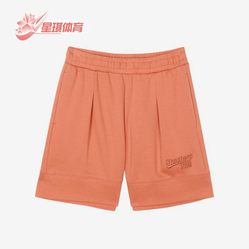 Skechers/斯凯奇正品爆笑怪兽系列女子运动休闲针织短裤 L322W007