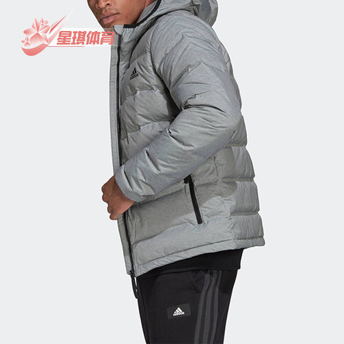阿迪达斯正品男子羽绒服