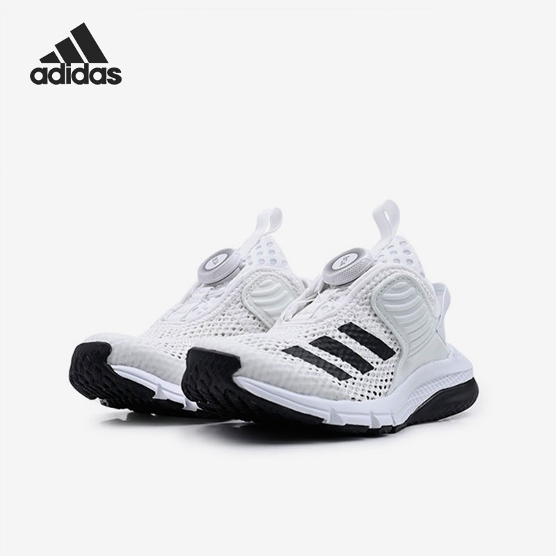 阿迪达斯大童透气跑步运动鞋