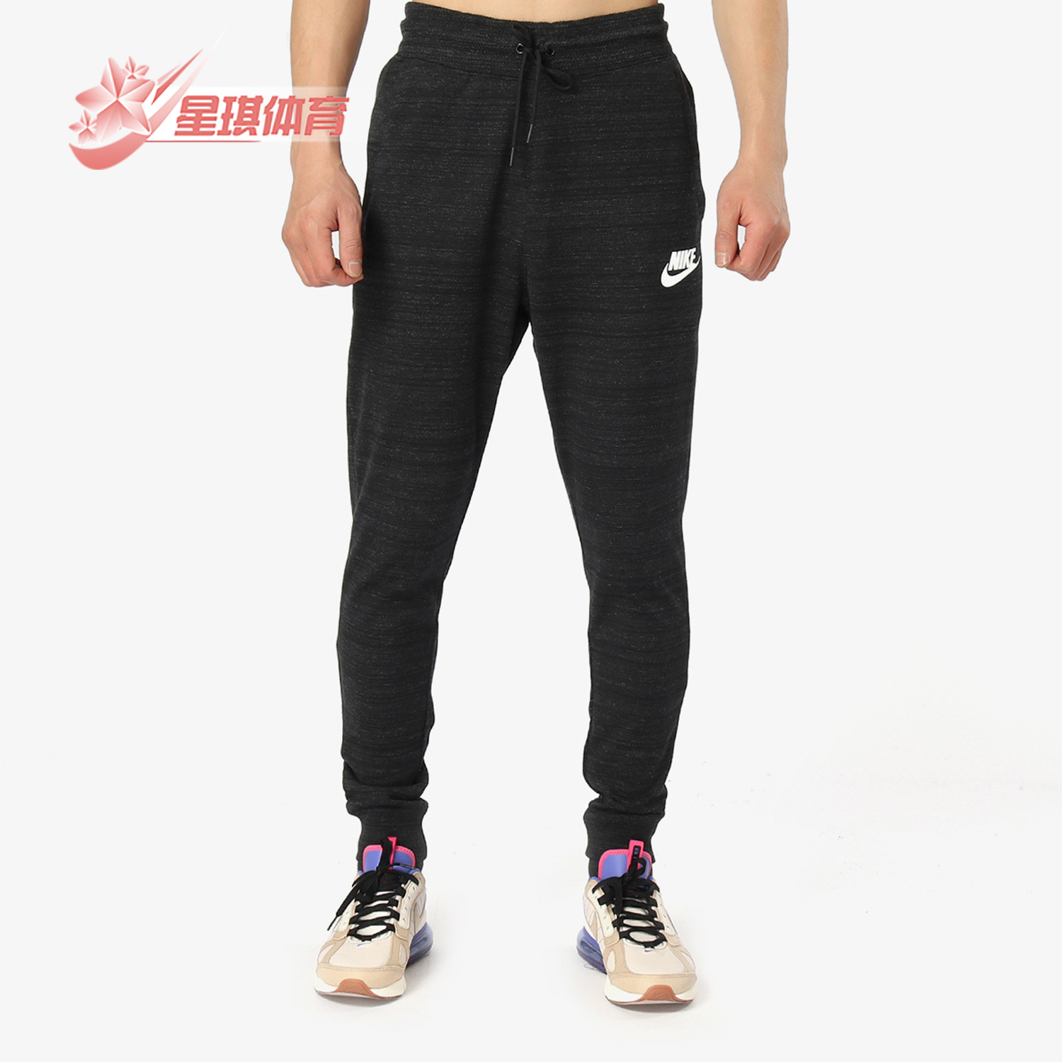 Nike/耐克正品新款 NSW AV15 JGGR KNIT男运动休闲长裤AQ8394-封面