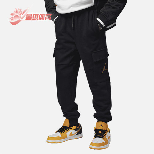 耐克大童运动机能风工装长裤
