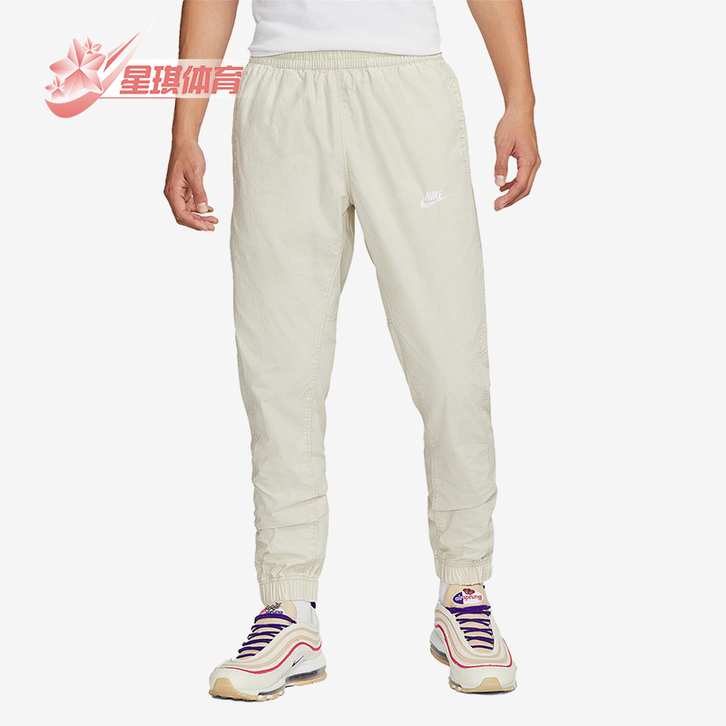 耐克男子舒适休闲束脚收口长裤
