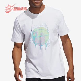 男子篮球运动休闲短袖 Adidas T恤HG4419 DREAM 阿迪达斯正品 DON