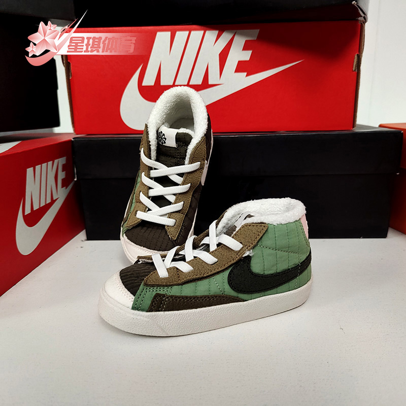 耐克婴童加绒中帮运动鞋