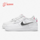 耐克正品 AF1女子GS大童休闲板鞋 Air Nike Force DC9651 100