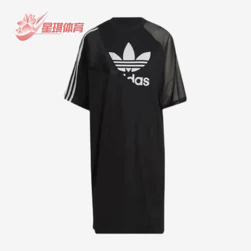 阿迪达斯三叶草女子运动连衣裙