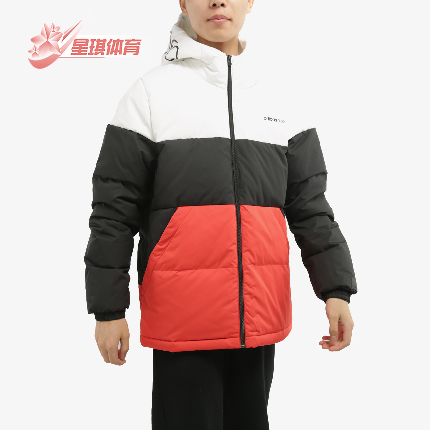 阿冬达斯正品动羽绒服运动