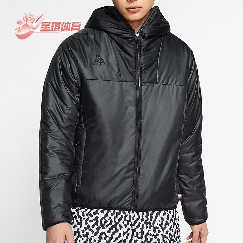 耐克男子连帽户外运动棉衣