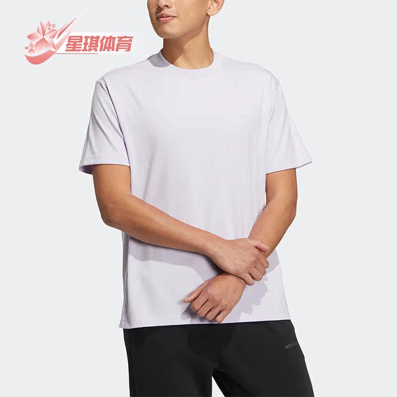 阿迪达斯正品男女运动短袖