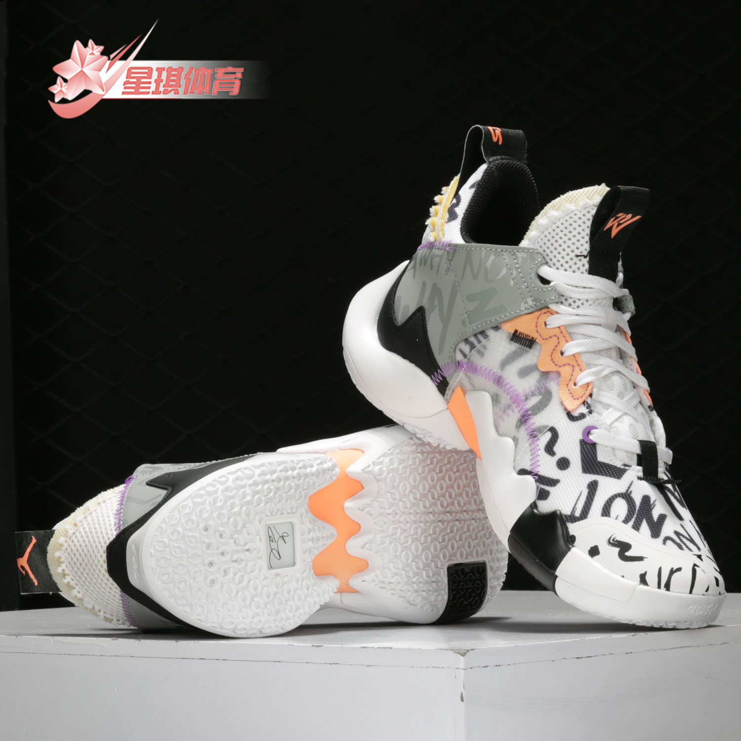 Nike/耐克正品秋冬新款男女童缓震耐磨低帮运动篮球鞋 CK0494