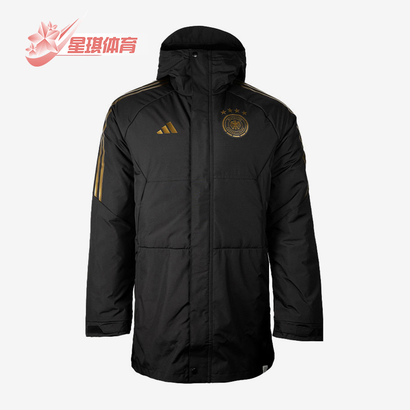 阿迪达斯男子足球运动棉服