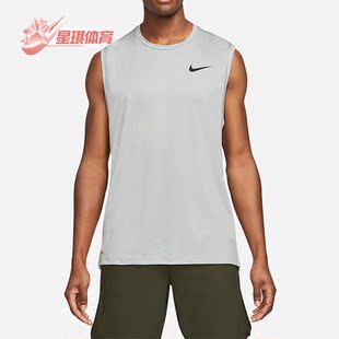 新款 夏季 耐克正品 073 T恤 CZ1185 男子运动透气圆领无袖 Nike