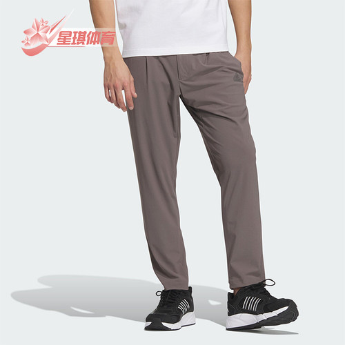 阿迪达斯男士防晒运动休闲九分裤