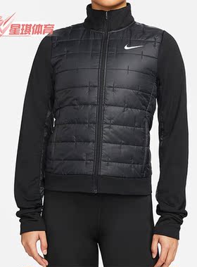 Nike/耐克正品秋季新款女子运动短款保暖棉服外套 DD6062-010