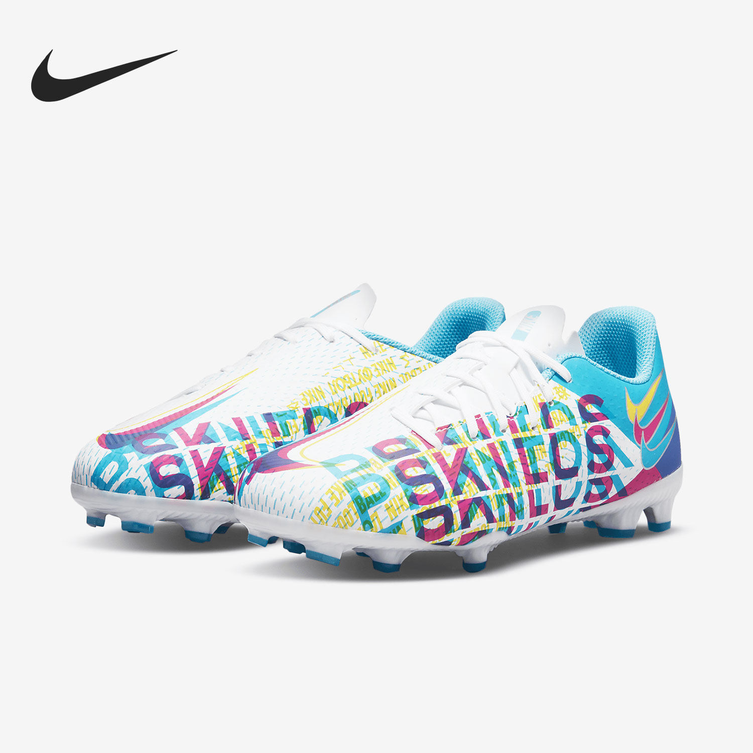Nike/耐克飞盘 夏季新款暗煞系列人造草儿童足球童鞋CZ3430-467