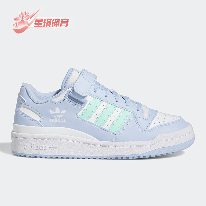 阿迪达斯儿童运动轻便低帮板鞋