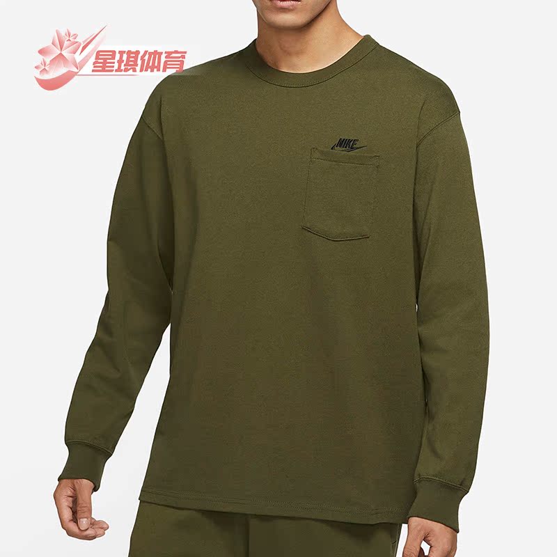 耐克男子休闲运动长袖T恤