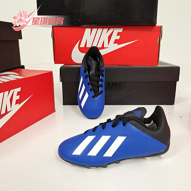Adidas/阿迪达斯飞盘X 19.4男女大童款学生FG长钉足球鞋 EF1615