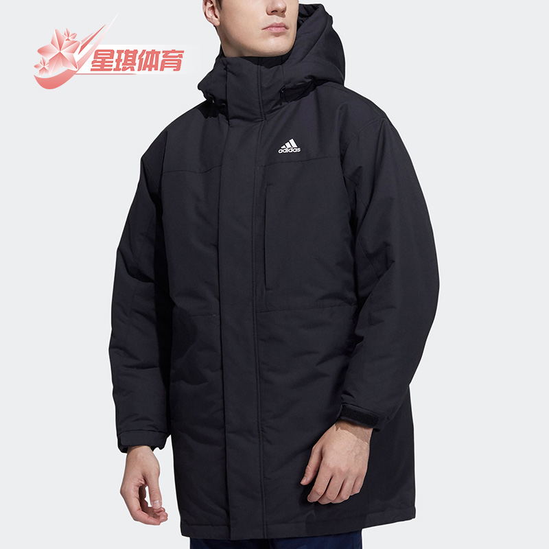 阿迪达斯男款户外羽绒服