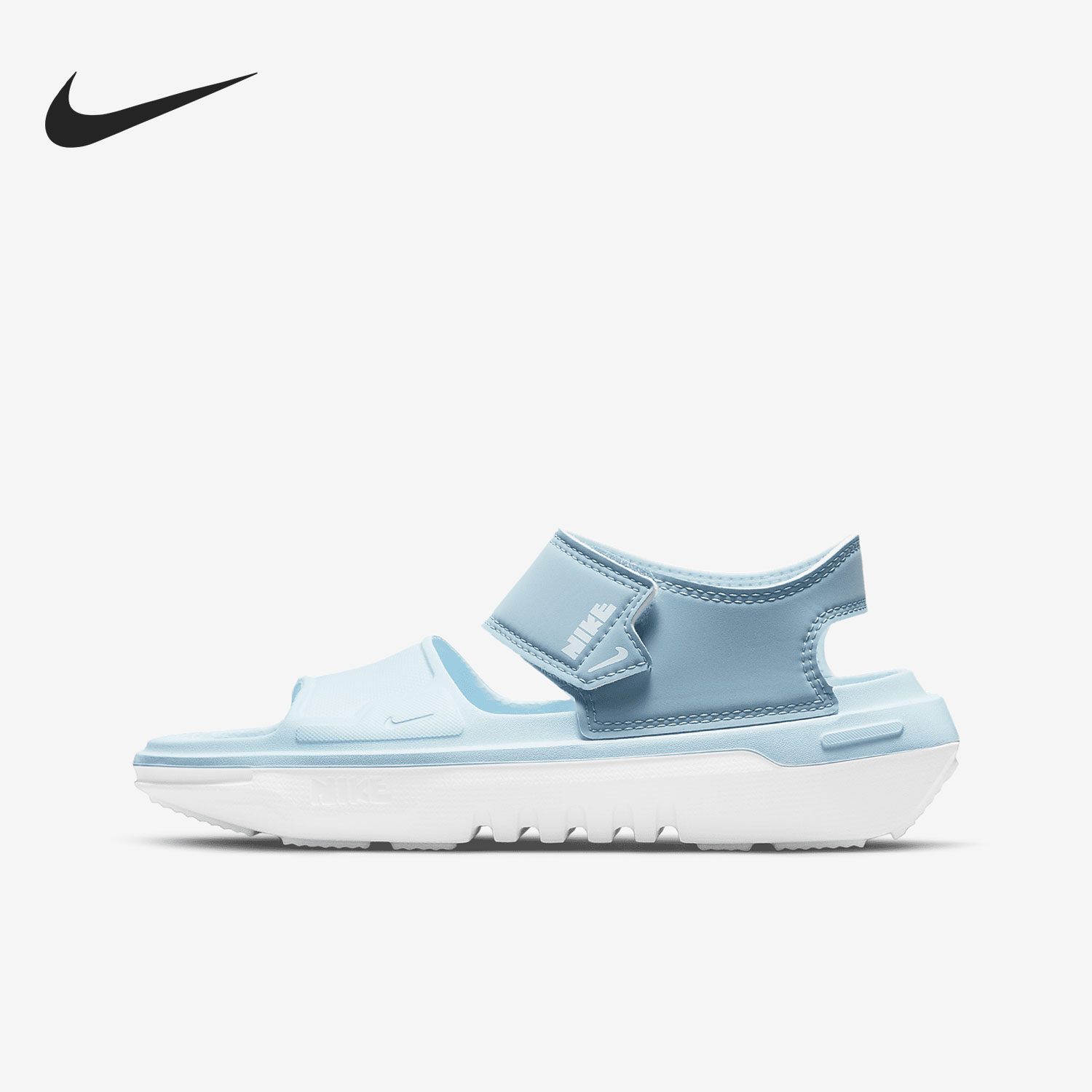 耐克夏季儿童魔术贴运动凉鞋