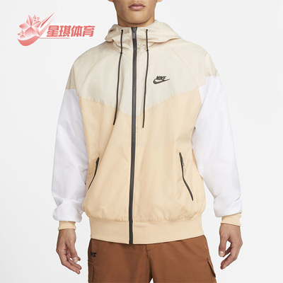 耐克男子梭织运动连帽外套
