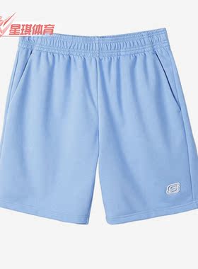 Skechers/斯凯奇正品夏季新款透气男子休闲运动短裤L222M079