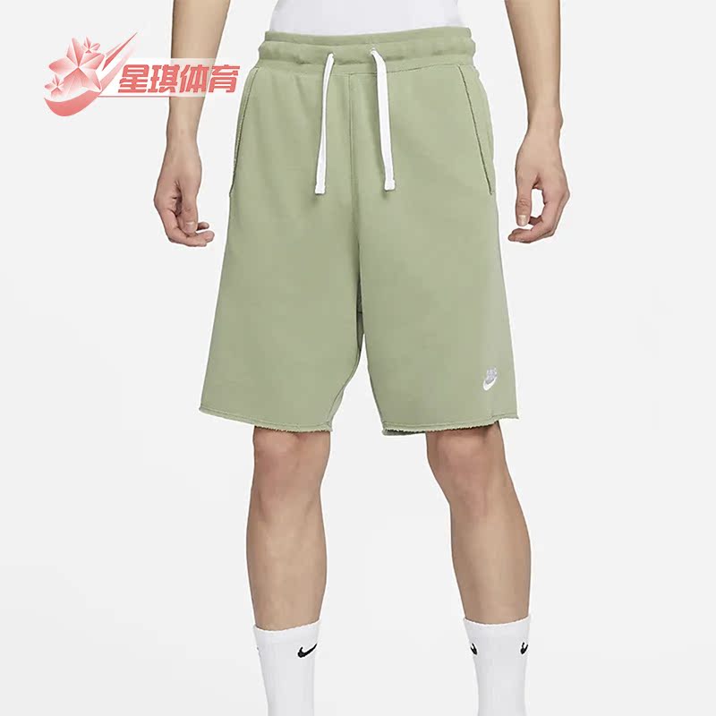 男透气运动休闲针织短裤耐克正品